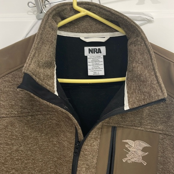 Brown NRA jacket - Picture 1 of 9